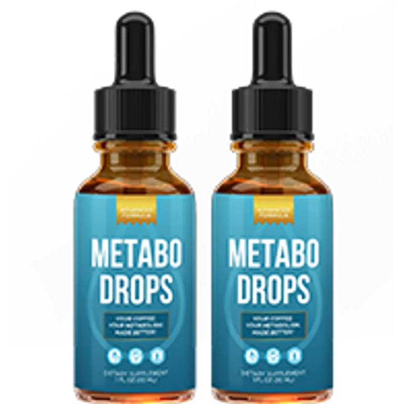 Metabo Drops Natural Weight Management Formula — 2 Bottle / 60 Day Pack